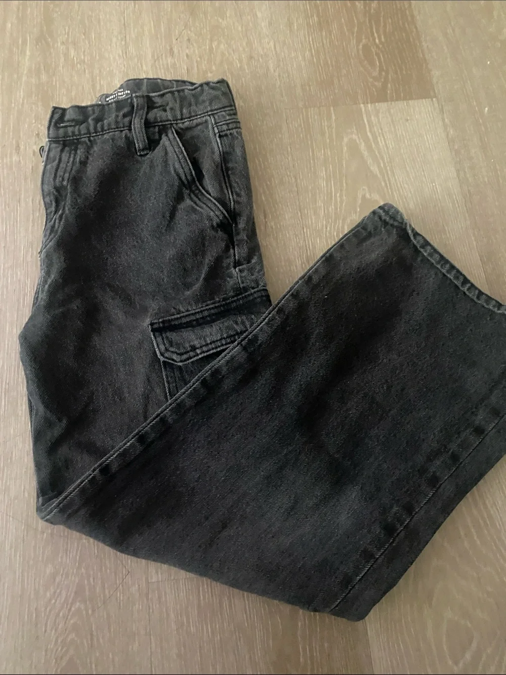 Old Navy Kids Black Cargo Pants